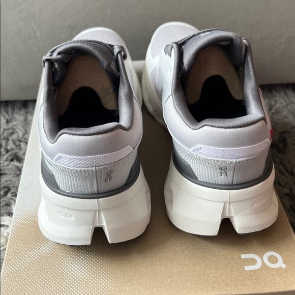On Running Cloudrunner 2. Womens US size 7. Frost. White. Gray. New in box. - Picture 3 of 7